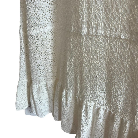 Reformation White Lace Maxi Dress Size 2 - Picture 7 of 13